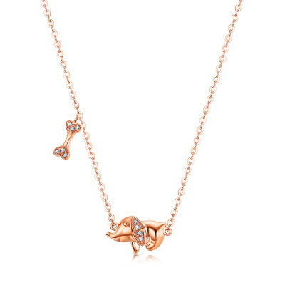 水贝珠宝(SHUIBEI JEWELRY)18K金钻石链牌