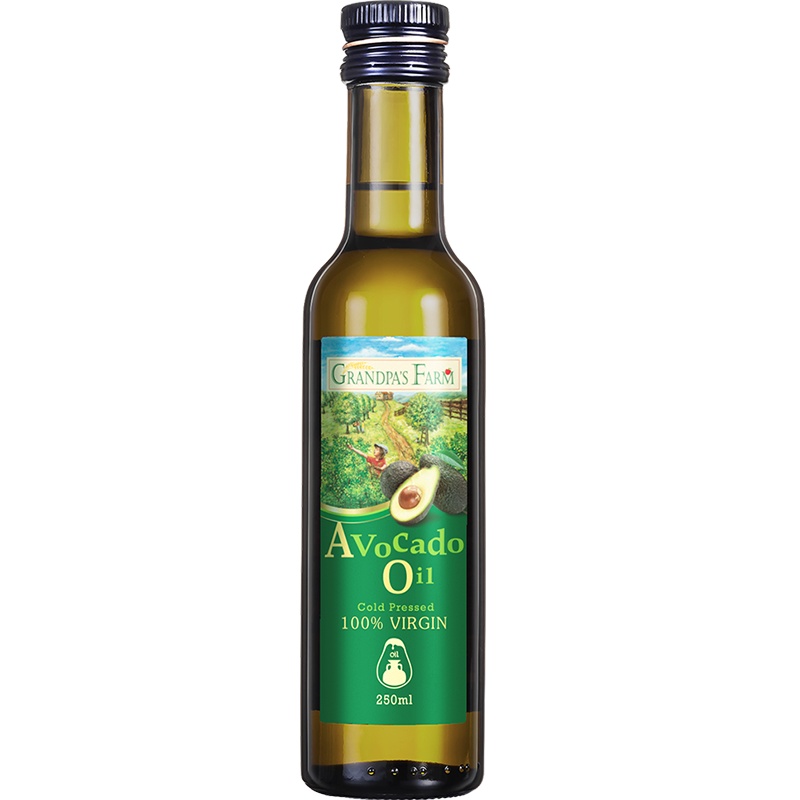 爷爷的农场宝宝初榨食用油 牛油果油 250mL/瓶 孕妇宝宝营养食用油