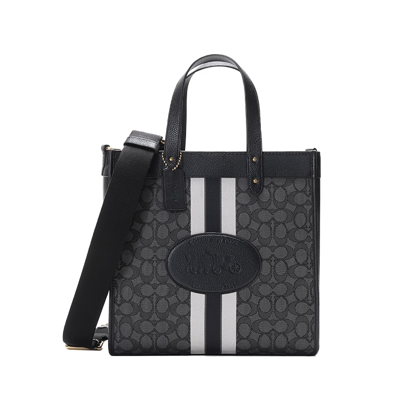 蔻驰(COACH) FIELD TOTE系列织物/配皮革 单肩手提包 5868