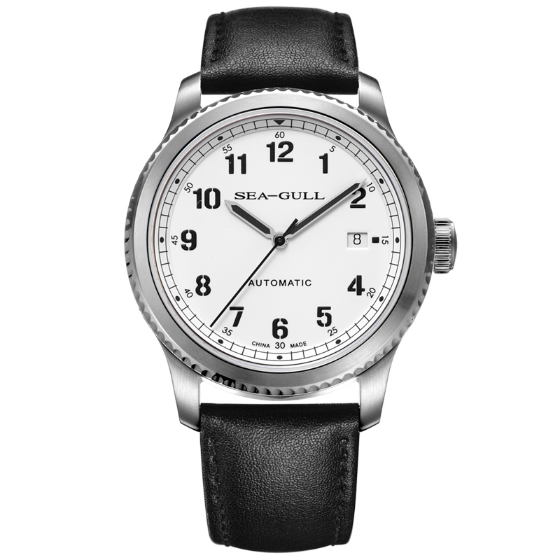 海鸥表(SEAGULL)海鸥手表 自动机械表 指挥官系列 防水时尚皮带 男表 819.13.6081