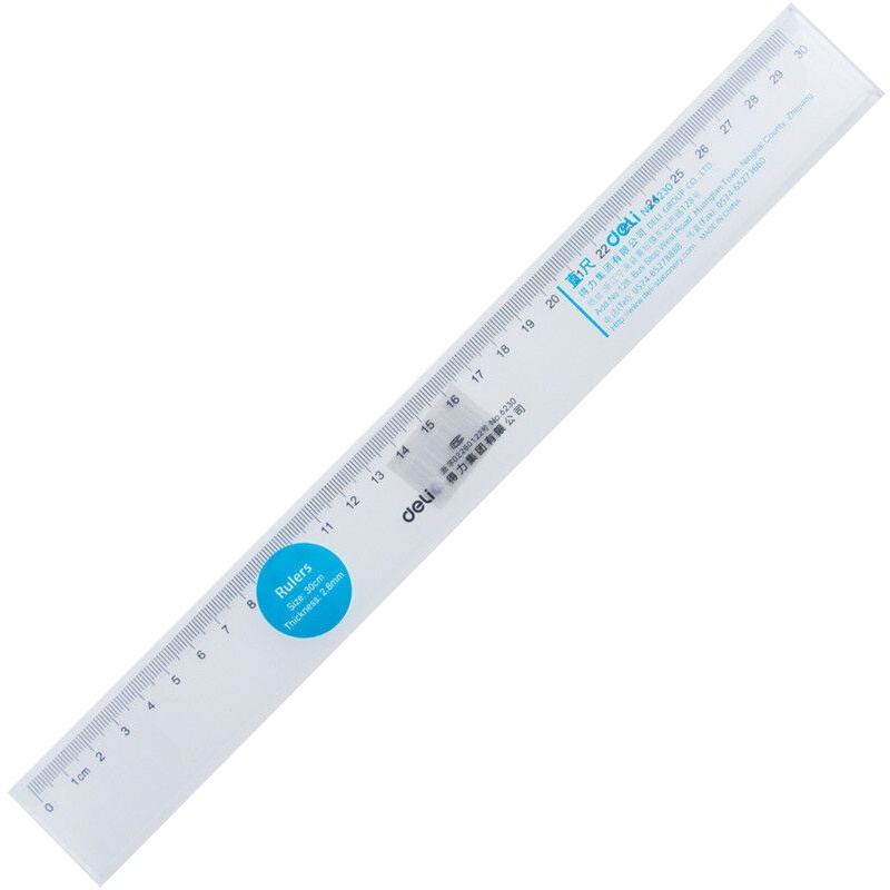 得力6240直尺40cm(只)
