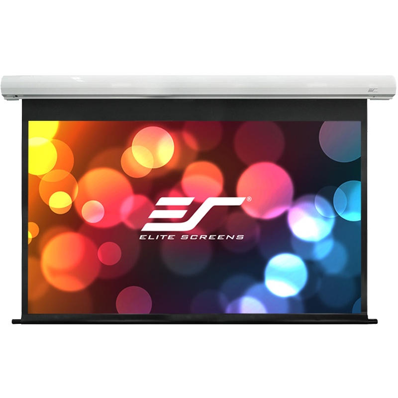 亿立(Elite Screens)100英寸4:3玻纤电动幕布 投影幕布 投影仪幕布 投影幕 幕布(SK100VT)