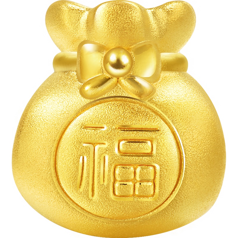 周生生(CHOWSANGSANG)黄金(足金)Charme串珠系列福袋转运珠 89197C 定价