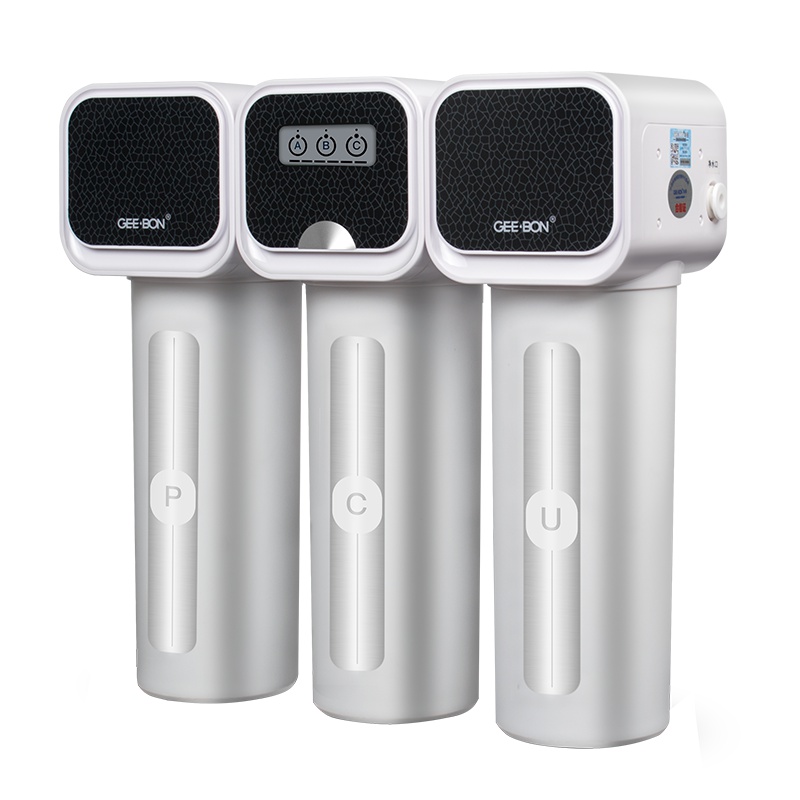 美国净邦(GEE.BON)净水器家用直饮GB-UF-08超滤净水机大流量厨房厨下式自来水过滤器 不用电无废水 保留矿物质