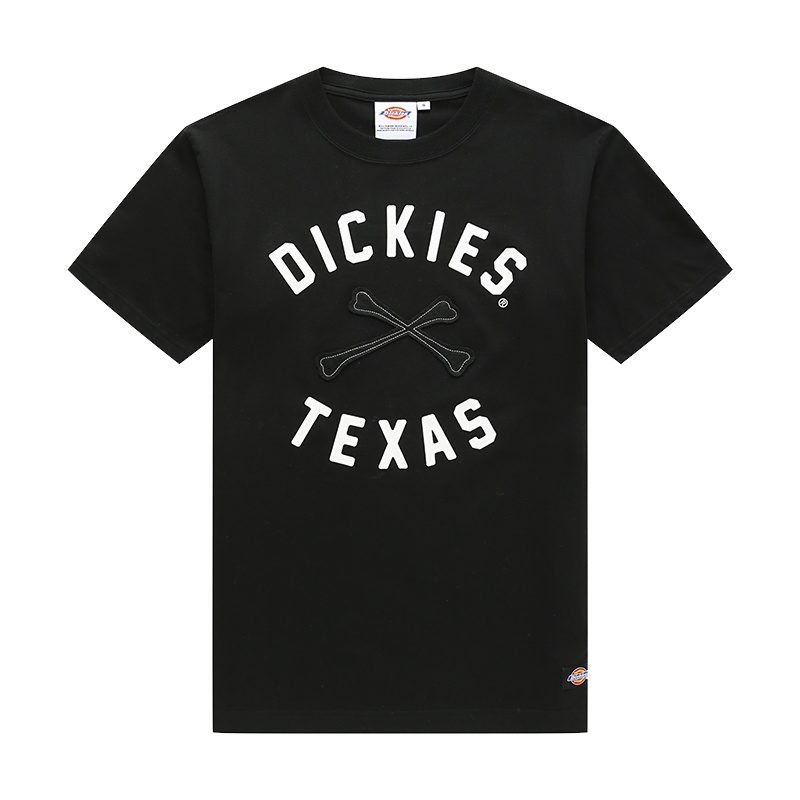 DICKIES 男士短袖T恤全棉印花贴布绣宽松版型短袖