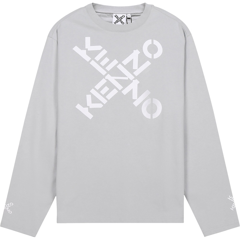 KENZO 高田贤三 男士 棉质圆领长袖T恤 FB5 5TS153 4SK