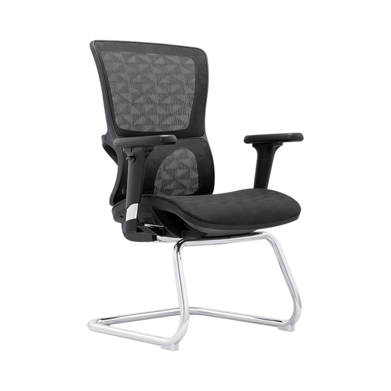 科朔 办公椅电脑椅弓形会议椅网布班前椅KS-D8