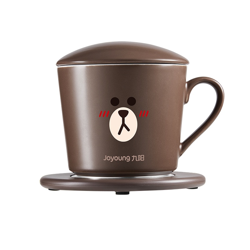 九阳 暖暖垫 H01-Tea813-A1 暖杯垫家用电恒温水办公室养生小型便携加热牛奶 棕色(单位:个)