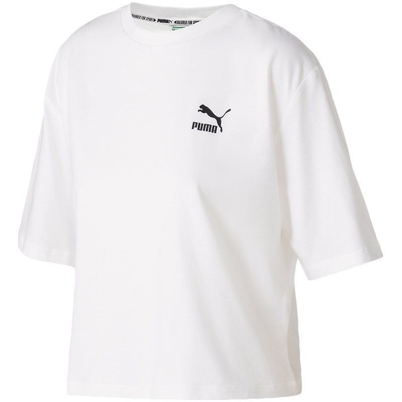 彪马PUMA女装运动服休闲圆领短袖T恤599998