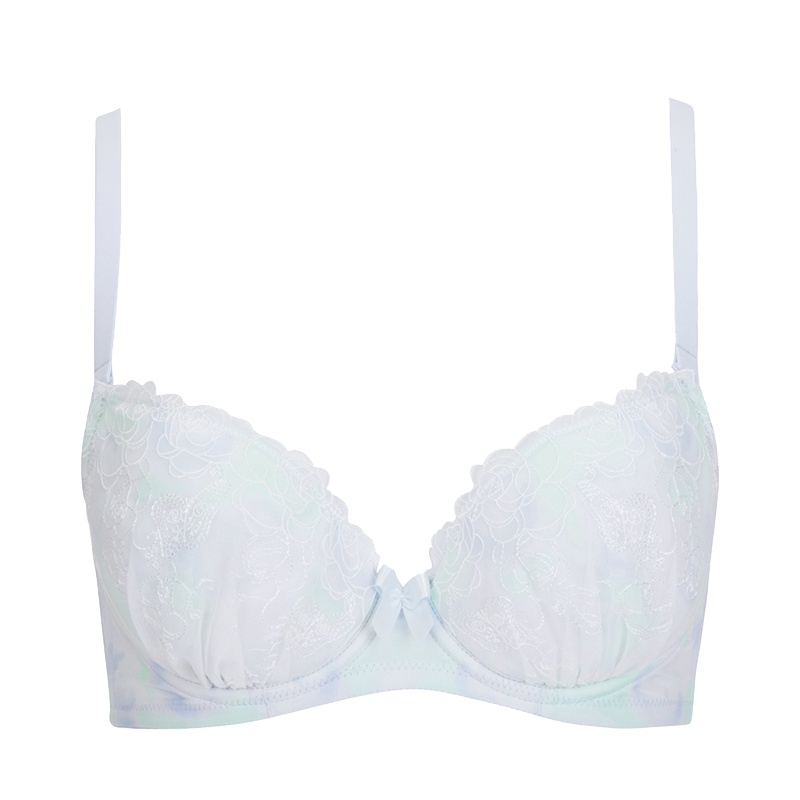 古今时尚雪纺面料薄款插片舒适透气脱卸聚拢文胸罩内衣女 0G2590
