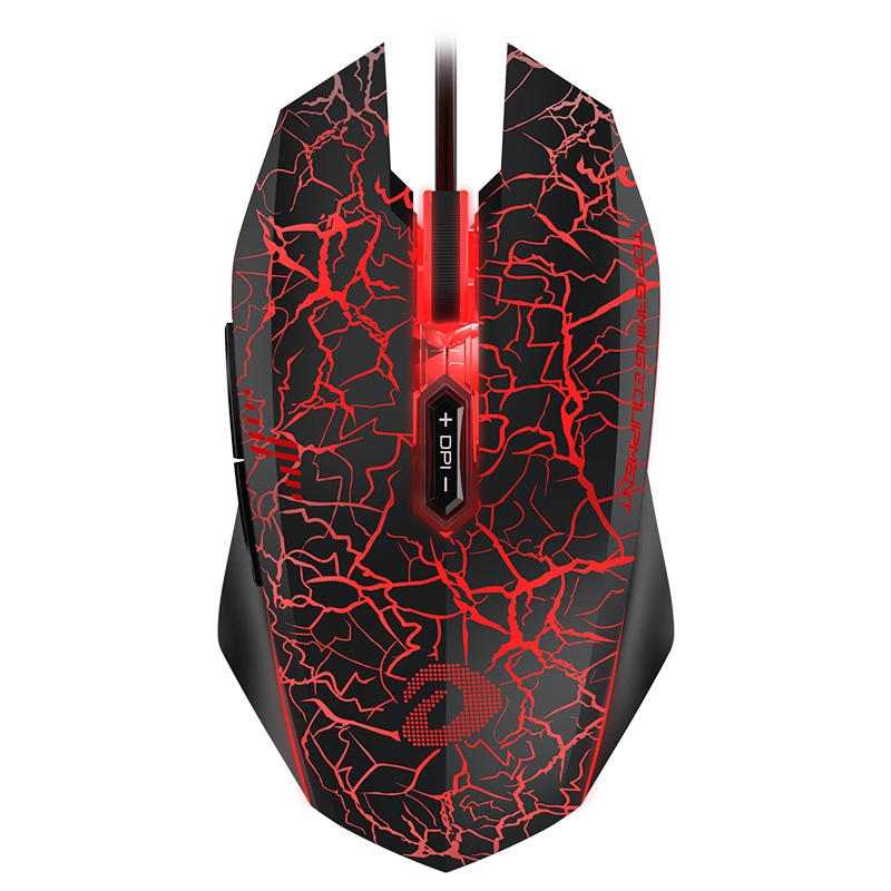 达尔优(dareu) 牧马人LM125 游戏鼠标有线鼠标 电竞吃鸡鼠标人体工学笔记本电脑鼠标USB接口黑色4000dpi