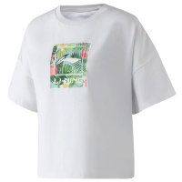 李宁 短袖t恤女AHSP298宽松印花T