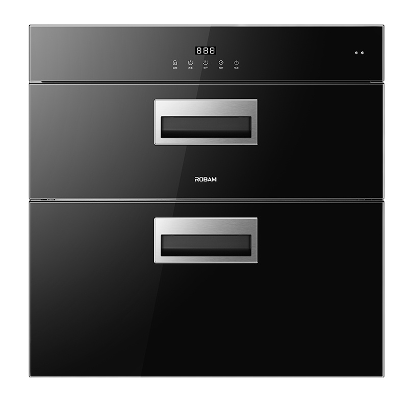 老板(ROBAM)消毒柜 嵌入式消毒柜105L大容量紫外线+臭氧二星级消毒ZTD105B-XB819