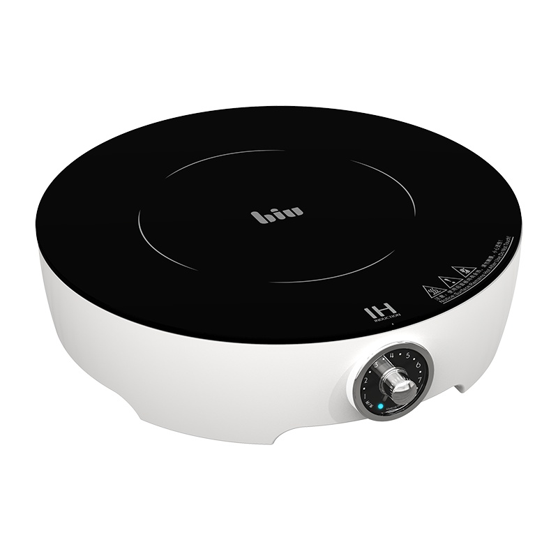 苏宁小biu电磁炉大功率8档调控家用小型多功能火锅炒菜一体轻巧便捷简约时尚迷你电磁灶BIC-M201J