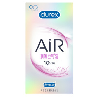 杜蕾斯(Durex) 避孕套 AiR润薄空气套10只+AiR热薄6只 润滑型安全套 超薄款 男用成人情趣计生用品