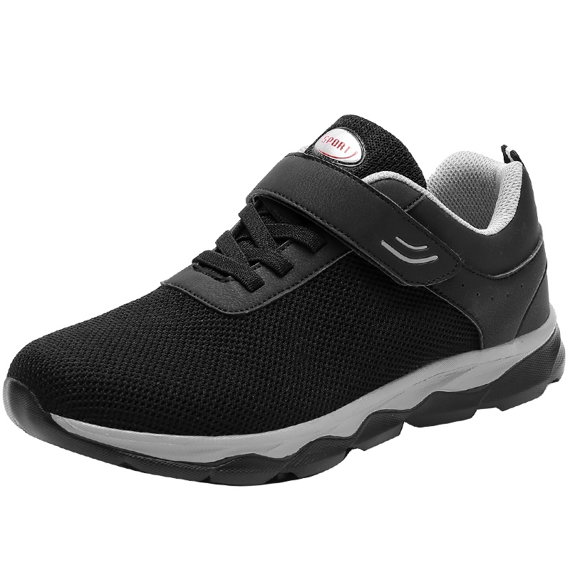 哈苏男士飞织运动健步鞋中老年防滑低帮鞋舒适老人健步鞋爸爸鞋轻便运动跑步鞋HSA3303