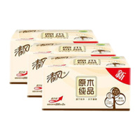 BR38SC1清风Classic 面巾纸 200抽,3包/提,16提/箱