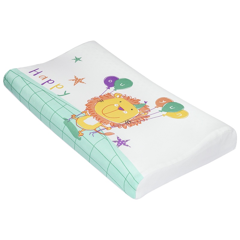 欧孕儿童乳胶枕头夏季1-10岁新生婴儿宝宝幼儿护颈枕头四季通用