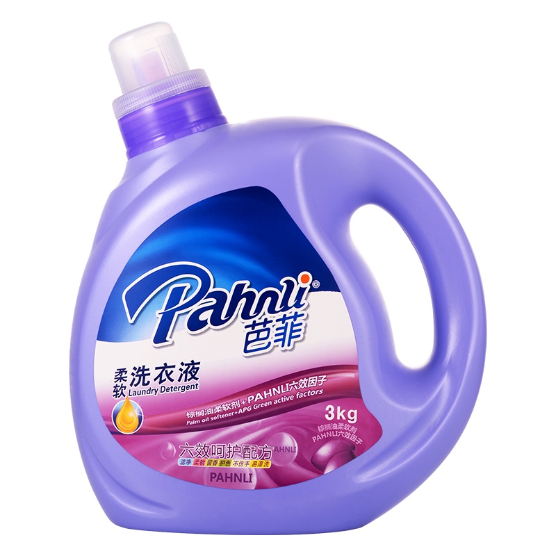 芭菲六效呵护配方柔软洗衣液3kg