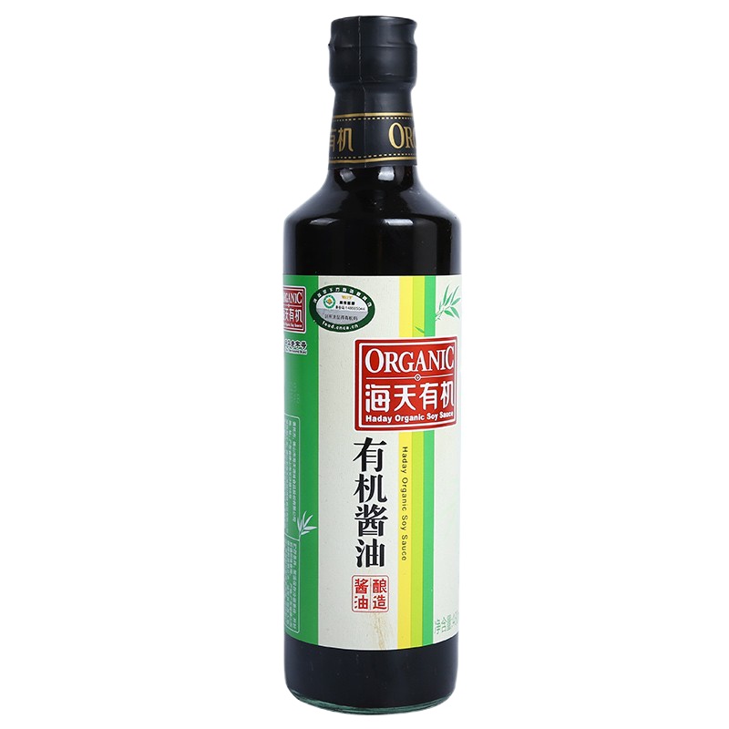海天有机酱油 480ml