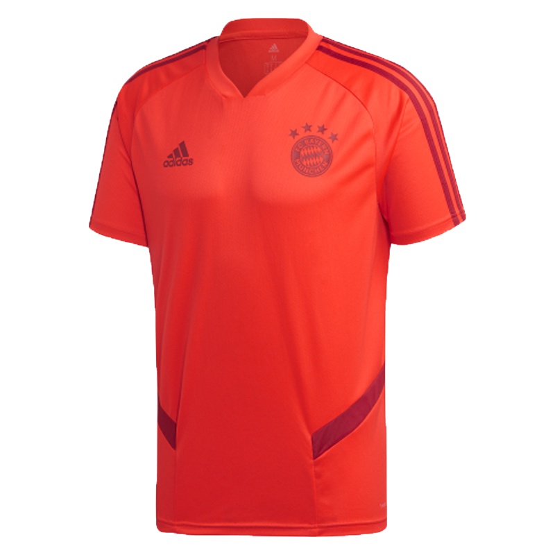 阿迪达斯adidas 2019新款FCB TR JSY男足球拜仁慕尼黑训练短袖球衣DX9154