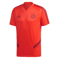 阿迪达斯adidas 2019新款FCB TR JSY男足球拜仁慕尼黑训练短袖球衣DX9154