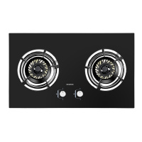 德兆HC21B1猛火燃气灶双灶台式燃气灶嵌入式双灶家用单灶 天然气