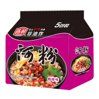 陈村河粉酸辣味85g*5袋装 非油炸方便面酸辣粉速食泡面