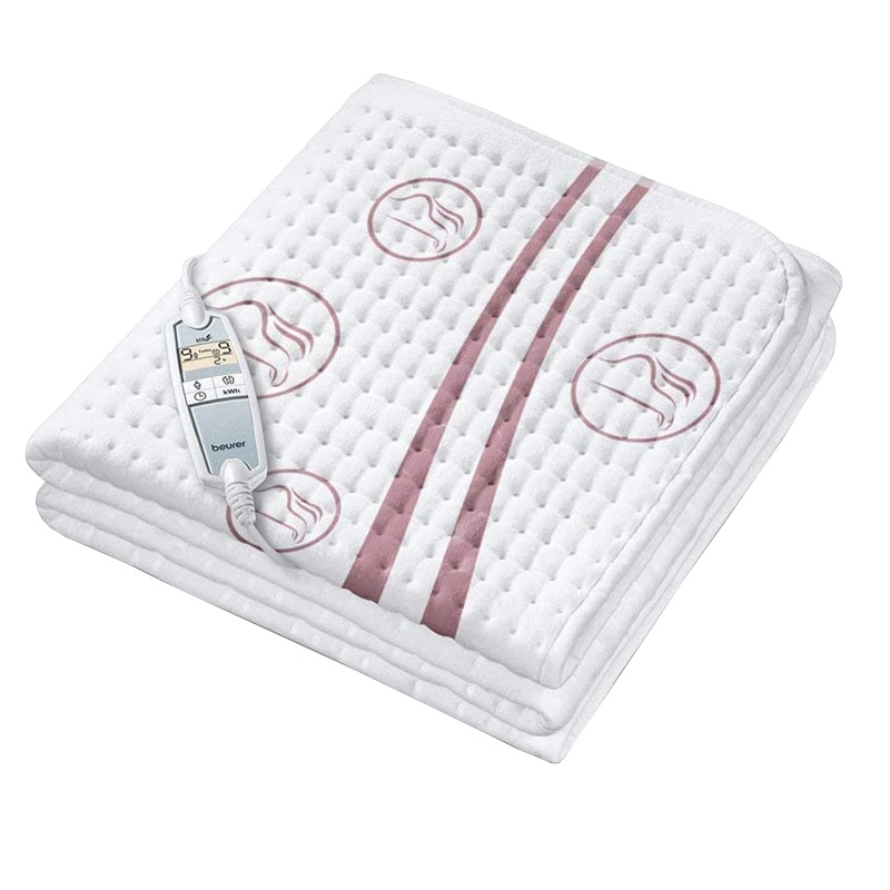德国原装进口博雅Beurer UB90电热毯电褥子单人电褥子家用学生宿舍用可调温电热毯安全可机洗 9档可调