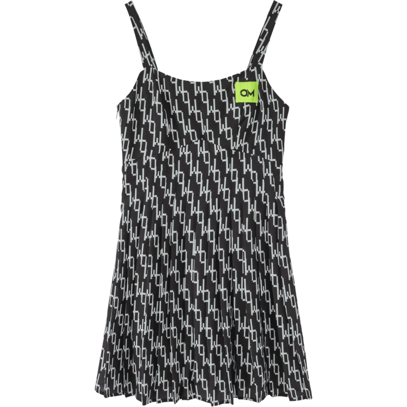 OtherMix印花吊带连衣裙女2021年早秋新款韩版时尚潮流无袖中裙子