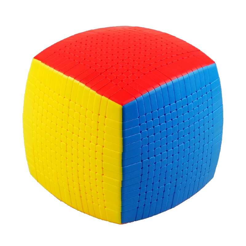 圣手7255A十五阶魔方 专业比赛设计15阶高阶难度魔方 儿童小孩益智玩具减压魔方顺滑 彩色