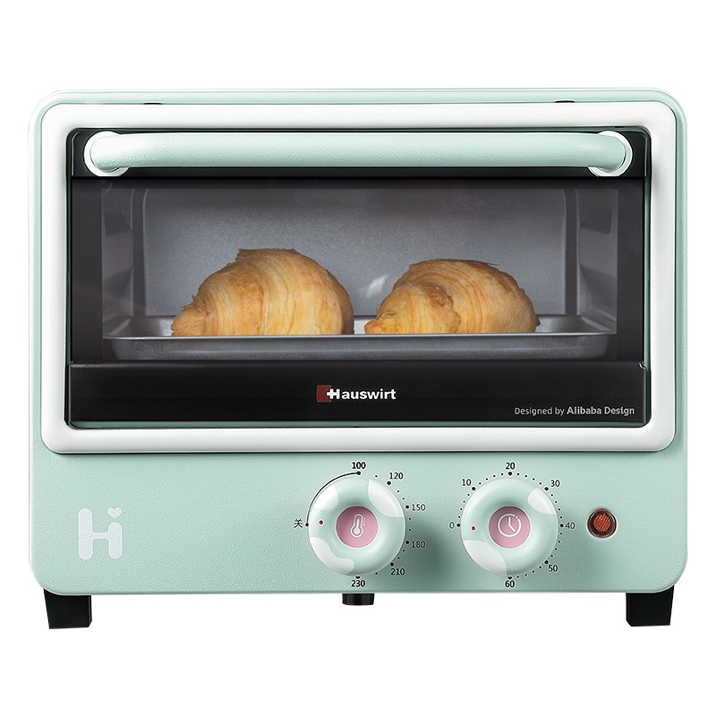 Hauswirt海氏Q1家用小型迷你电烤箱全自动多功能烘焙披萨蛋糕网红