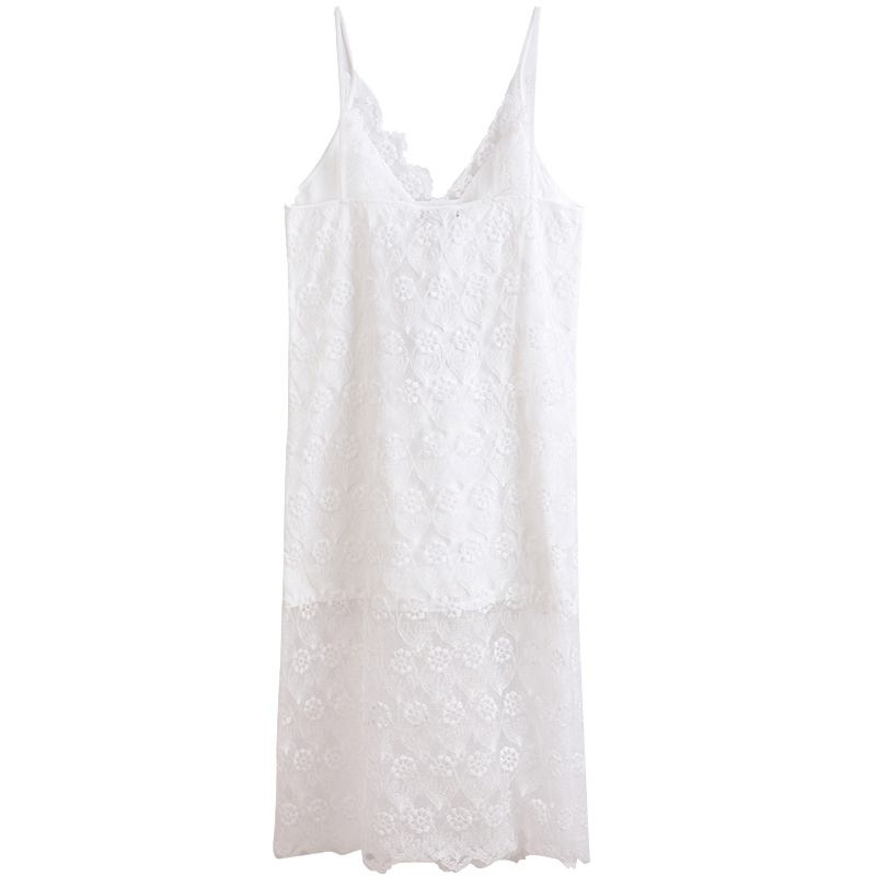 唐狮夏装新款衬衫女短袖假两件蕾丝拼接雪纺衬衣潮女