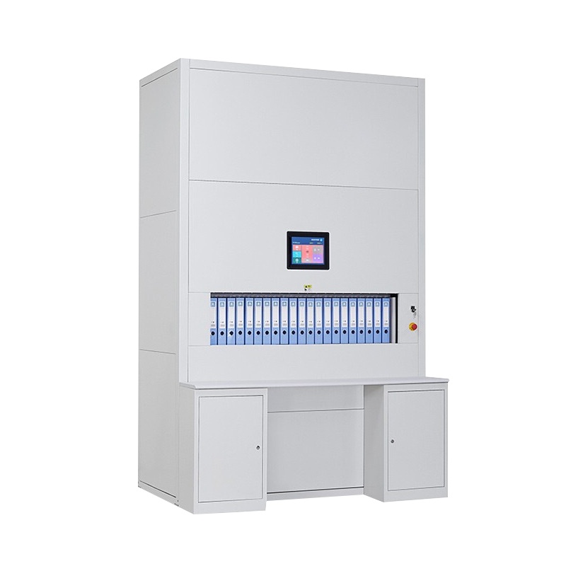 江莱智能档案回转柜全自动选层密集柜可升降文件柜自选层档案柜