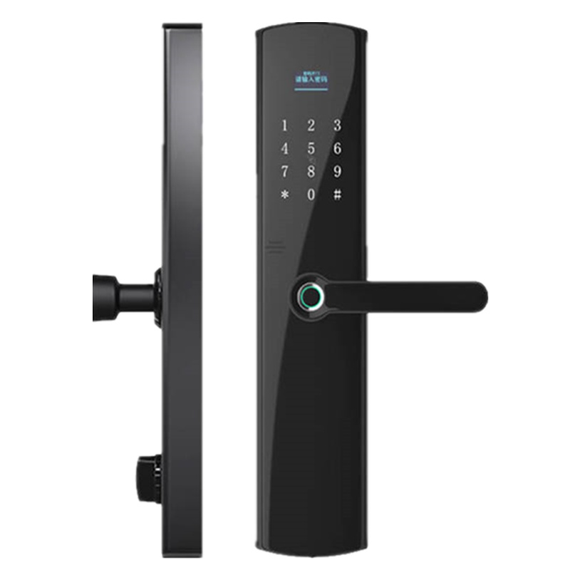全自动指纹锁家用防盗门智能门锁指纹密码锁反提大门电子刷卡门锁
