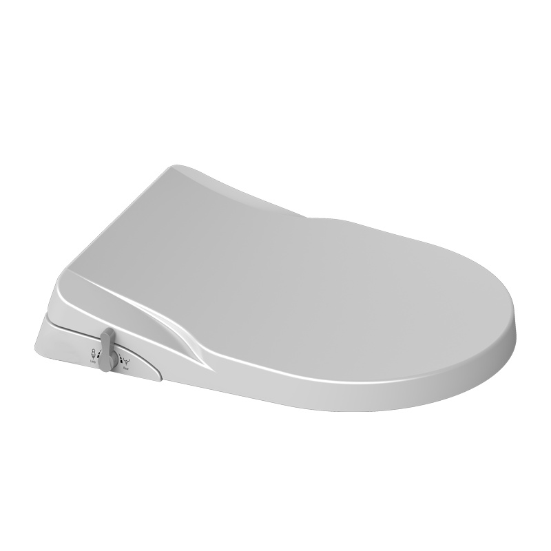 不用电智能马桶盖冲洗器加厚缓降家用坐便盖板洁身器 通用U型O型盖板