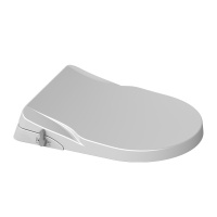 不用电智能马桶盖冲洗器加厚缓降家用坐便盖板洁身器 通用U型O型盖板