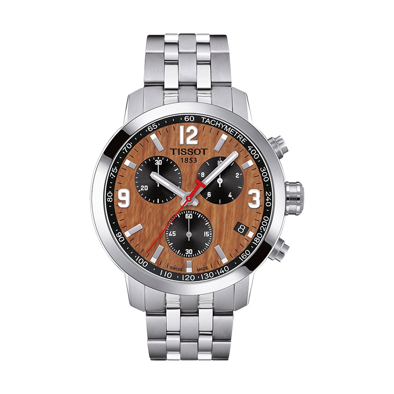 [低至5折]天梭(TISSOT)瑞士手表 PRC200系列钢带男士石英表T055.417.11.297.00