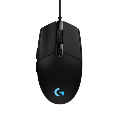 罗技(Logitech) G102第二代游戏鼠标有线电竞游戏鼠标吃鸡宏RGB机械lol/c黑色+鼠标垫-CS