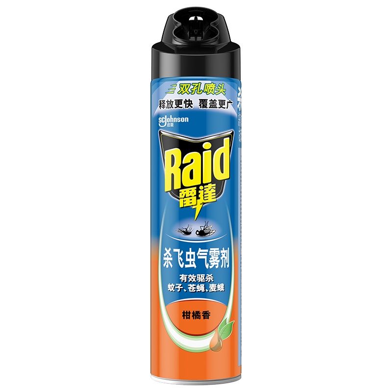 雷达 杀虫气雾剂 喷雾 杀虫防蚊 柑橘600ml [新老包装交替发货]