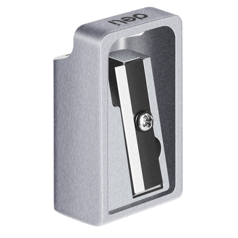 得力0596卷笔刀(银色)(只)