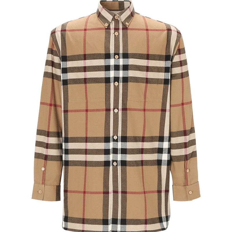博柏利 BURBERRY VINTAGE 长袖衬衫 经典格纹棉质 男女同款衬衫 4565531