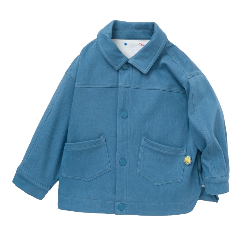 巴拉巴拉男童便服2021年春季男幼童仿牛仔柔软舒适外套