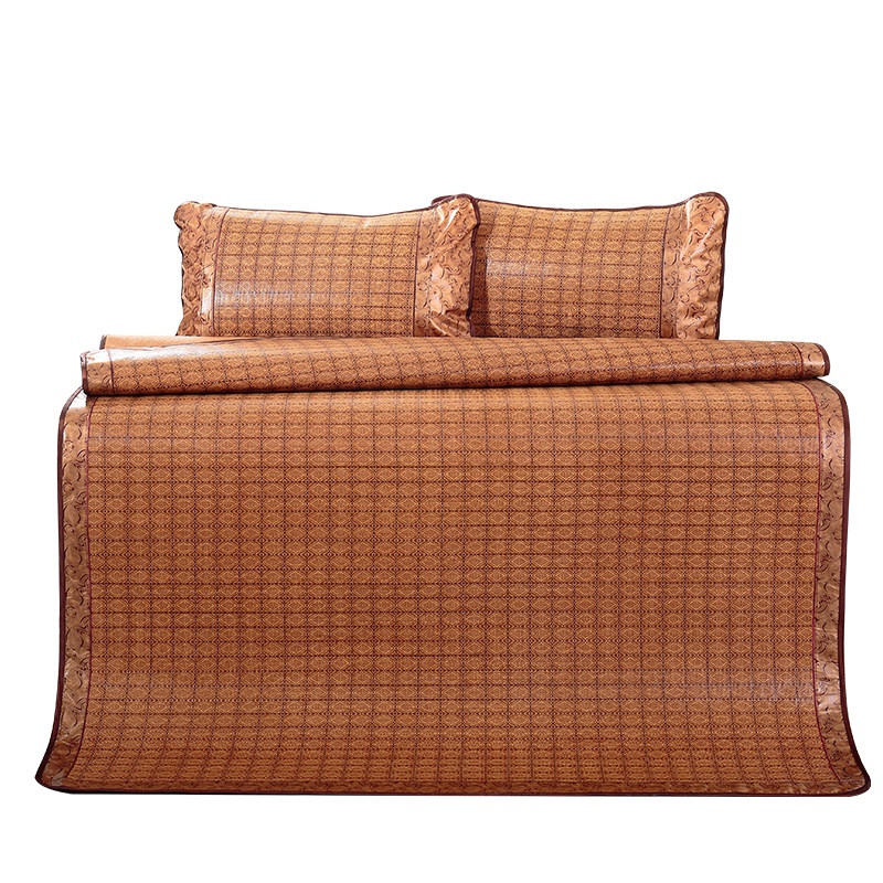 凯诗风尚(CHARSON) 藤席欧梵妮1.5m床三件套夏季加厚空调可折叠1.8米双人凉席席子