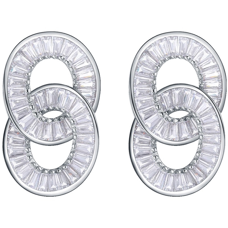 佰色传情BRIR纯银耳环精致女耳饰高级感气质时尚耳坠夸张设计