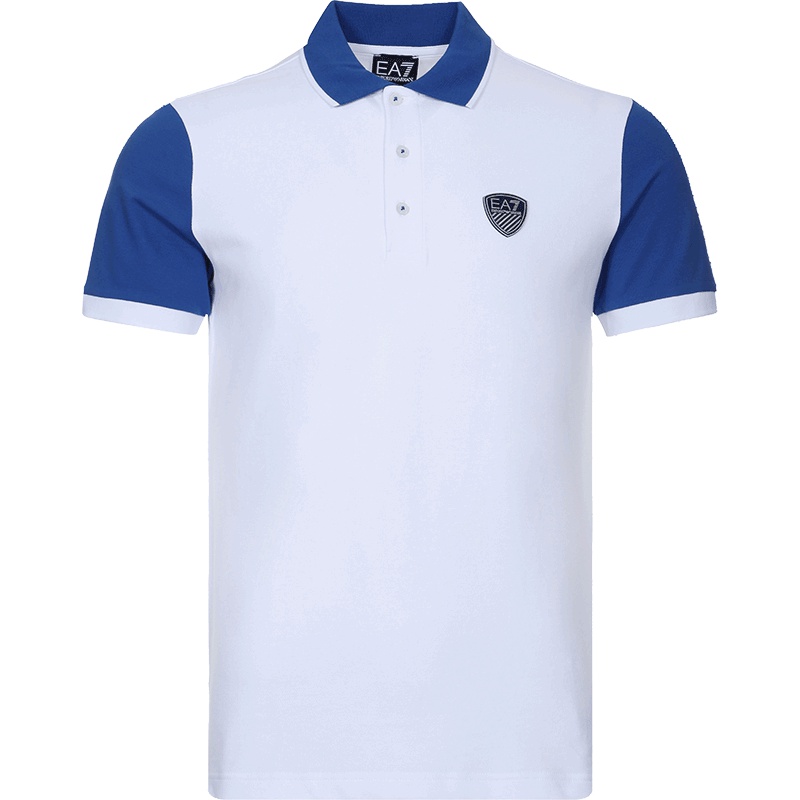 EMPORIO ARMANI EA7 阿玛尼 男款棉质短袖POLO衫 3GPF63 PJ04Z