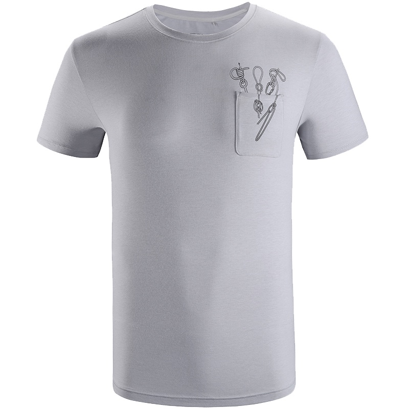 凯乐石Kailas 速干衣服男夏 男士常规型速干T恤 户外服运动户外休闲衣裤 coolmax短袖文化功能T恤