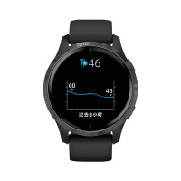 佳明（GARMIN）Venu 暗影黑 光学心率脉搏血氧离线音乐支付高尔夫户外运动跑步骑行游泳触屏智能运动手表