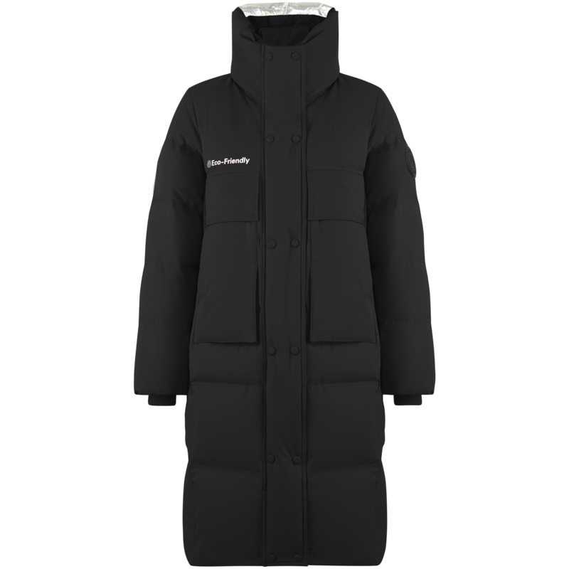 波司登羽绒服女款2021新款中长款加厚双领时尚防风保暖外套