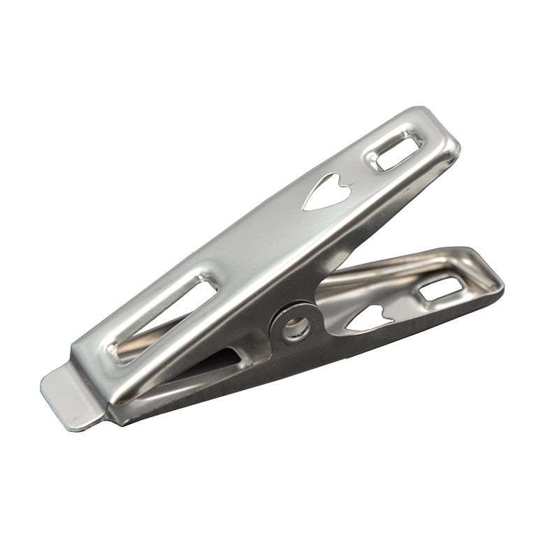 云蕾不锈钢防风晾衣夹12只装防风防掉洗晒必备晒袜子多功能晾晒夹